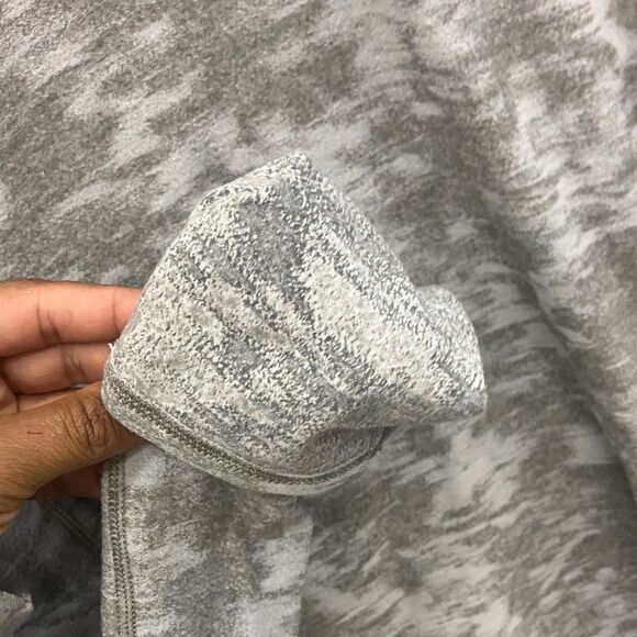 Lululemon ”It’s Rulu” Run long sleeve sweatshirt data rush Jaguar white opal 150 - Picture 7 of 9